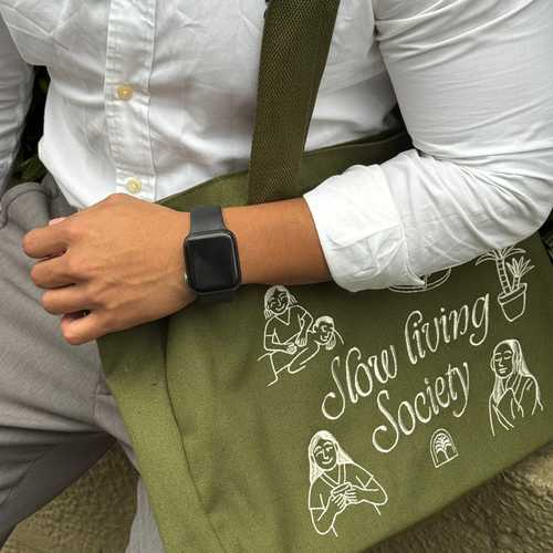 Payapa "Slow Living" Carry-All Tote (Olive)