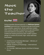 Thai Wellness For Everyday Workshop