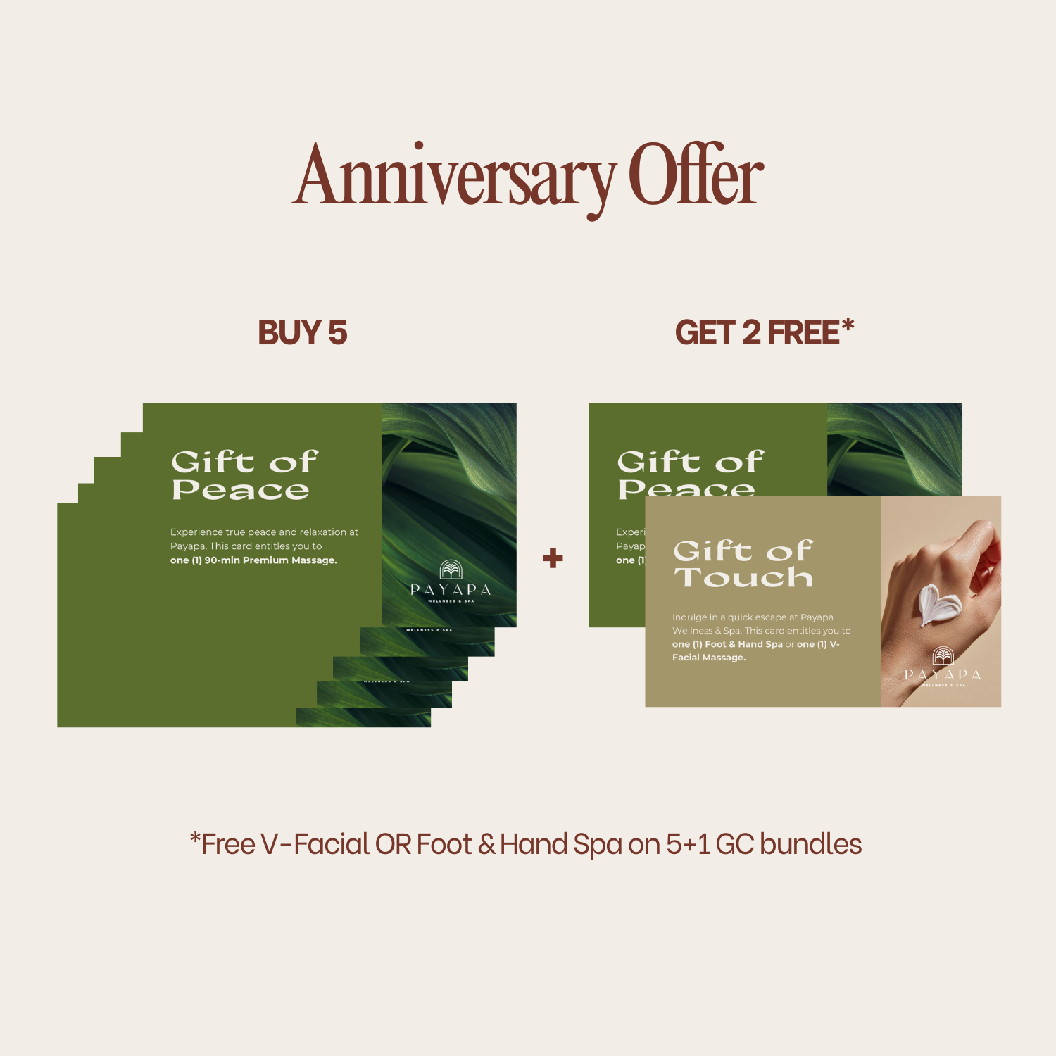 Premium Massage Gift Certificate (90-min)