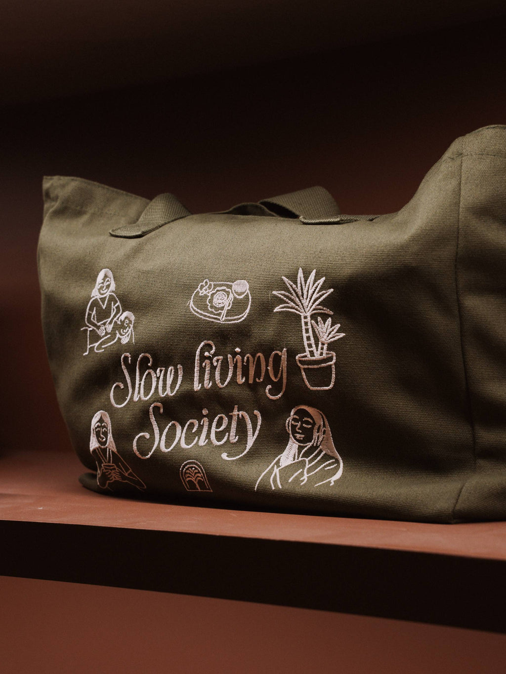 Payapa "Slow Living" Carry-All Tote (Olive)